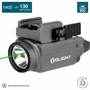 Пистолетный фонарь OLIGHT BALDR S GUNMETAL GREY Пистолетный фонарь OLIGHT BALDR S GUNMETAL GREY